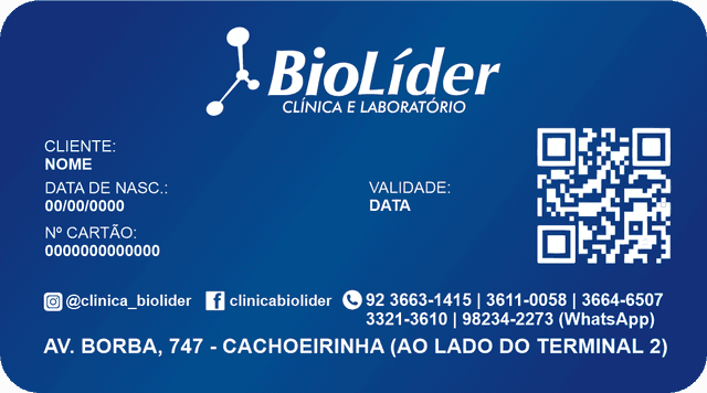 Cartão Biolider