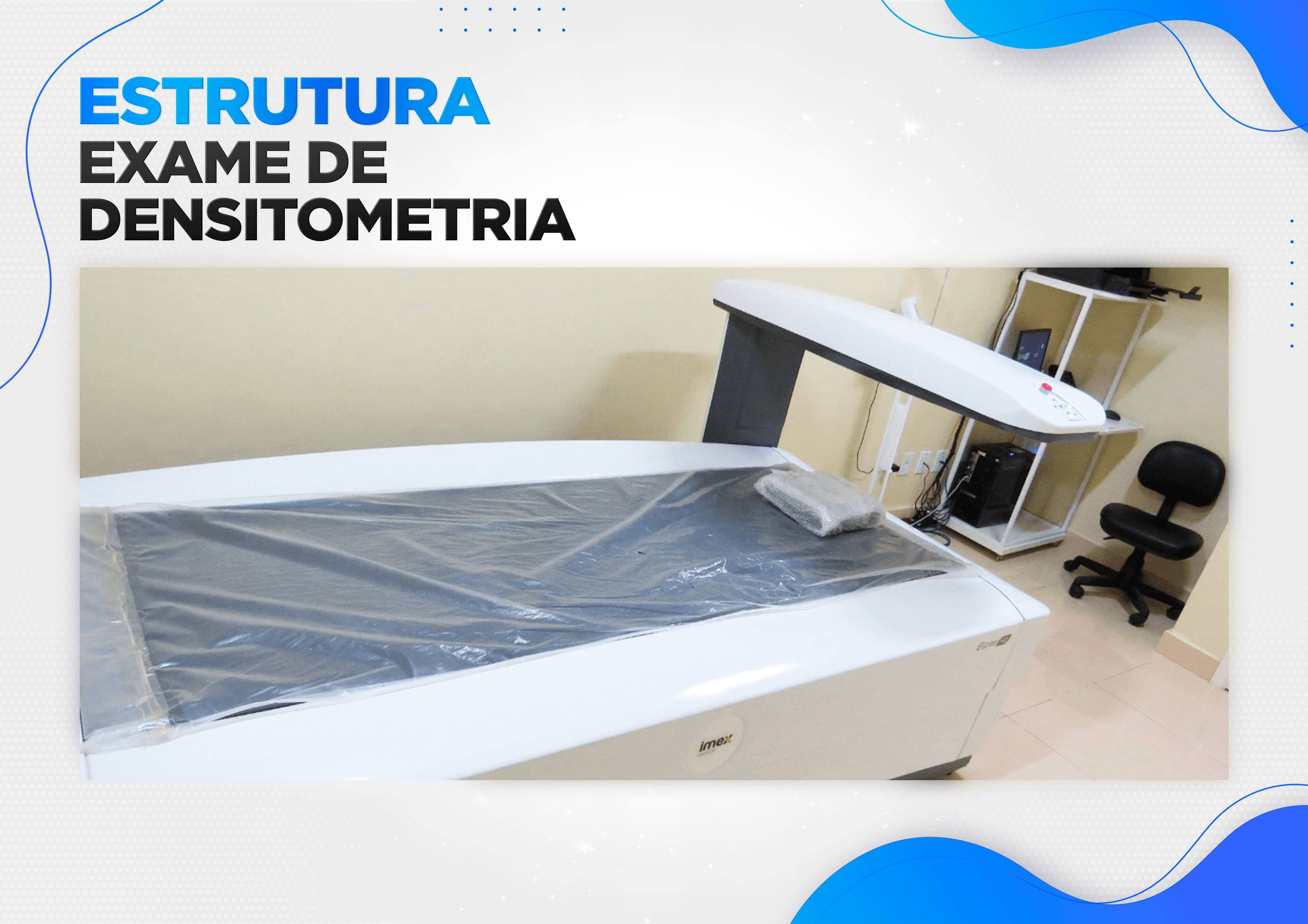 Exame de densitometria
